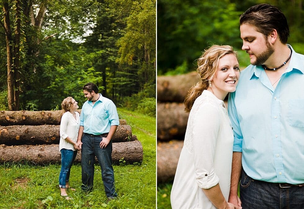 Brad and Becca /// Valley View Ohio Engagement Shoot