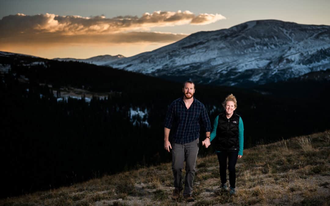 Kara and Skyler /// Breckenridge, Colorado Engagement