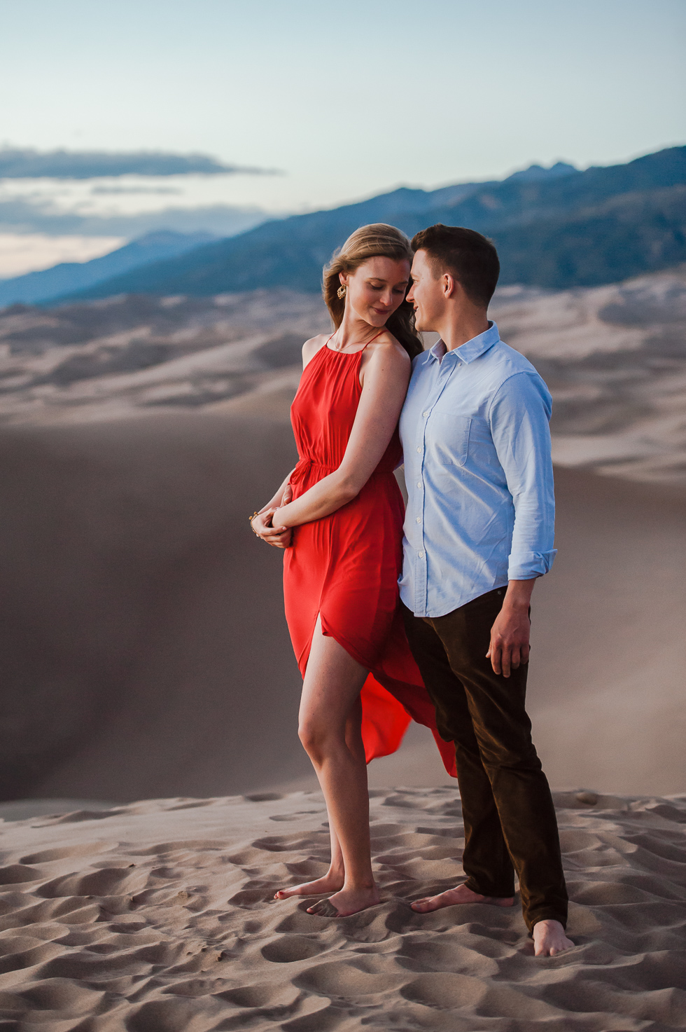 Lauren and Matt /// Great Sand Dunes National Park, Colorado Engagement 21 LM